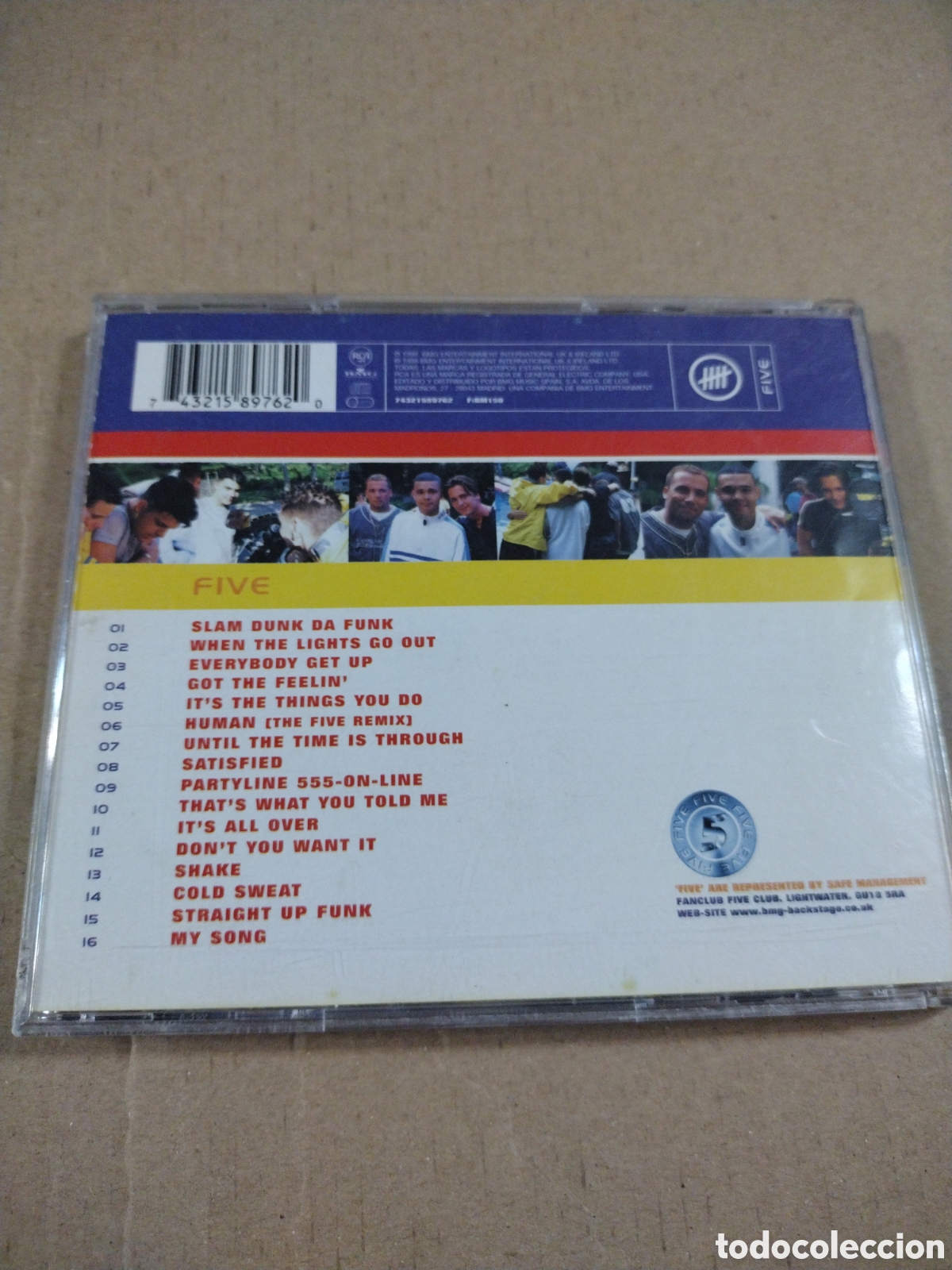 CDs de m&uacute;sica: CD Five. Slam dunk da funk - Foto 2