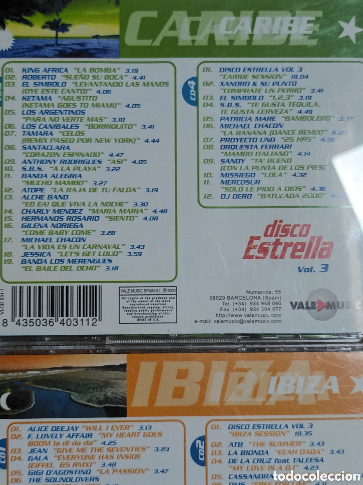 CDs de m&uacute;sica: Disco estrella 4cd vol.3 - Foto 2