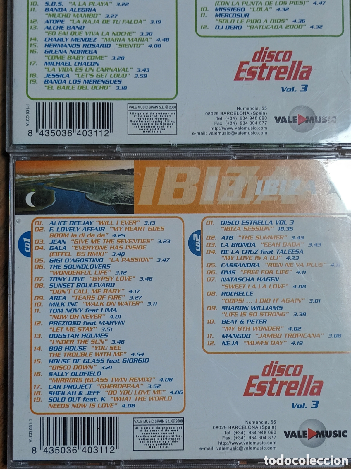 CDs de m&uacute;sica: Disco estrella 4cd vol.3 - Foto 3
