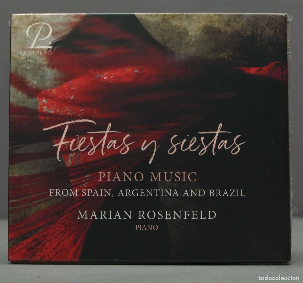 CD de M&uacute;sica: CD. Alberto Ginaste Fiestas Y Siestas: Piano Music from Spain, Argentina. PRECINTADO