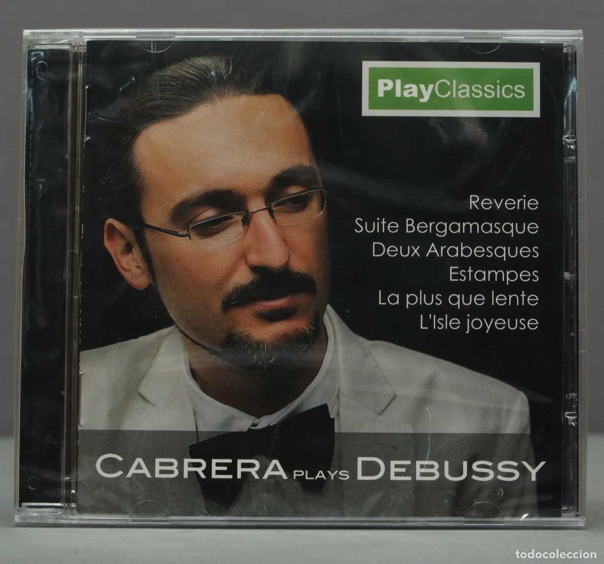 CD de M&uacute;sica: CD. Cabrera plays Debussy. PRECINTADO