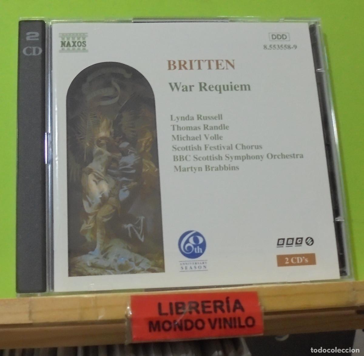 CDs de m&uacute;sica: Britten. war Requiem - 2 CD s - Foto 1