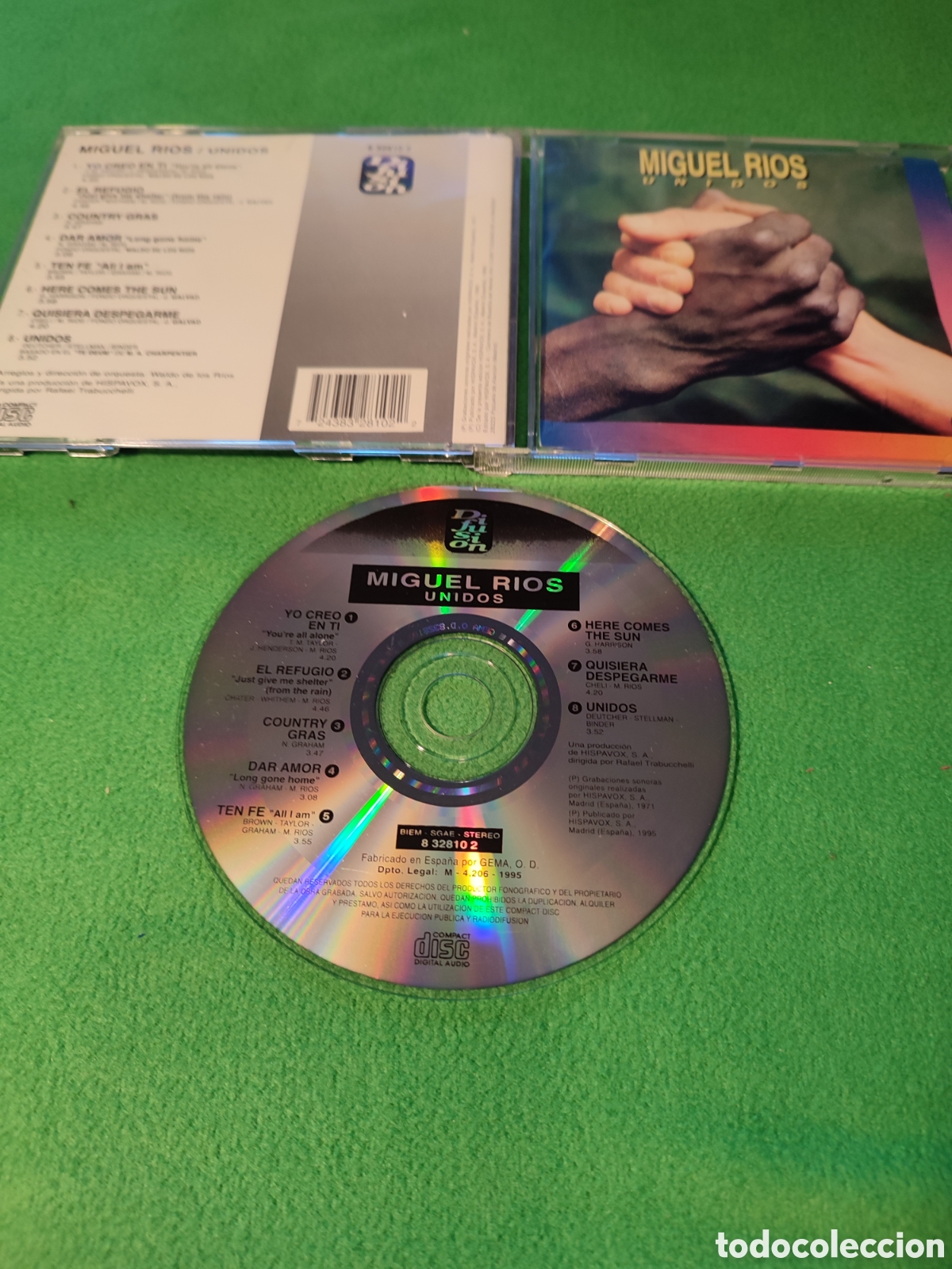 CDs de m&uacute;sica: Miguel R&iacute;os - Unidos - Foto 2