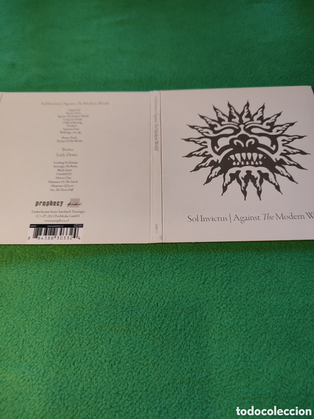 CDs de m&uacute;sica: Sol Invictus - Against the Modern World - Foto 3