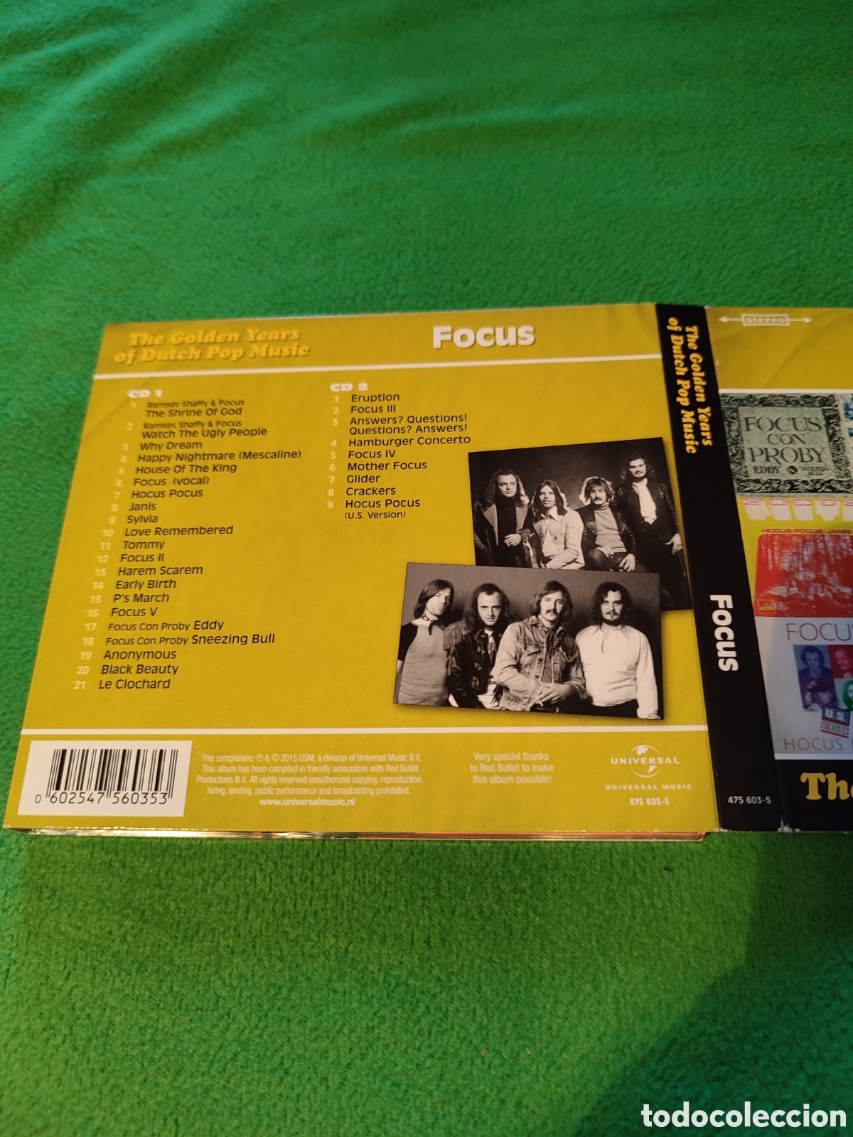 CDs de m&uacute;sica: Focus - A & B sides and more 2 CDs - Foto 3