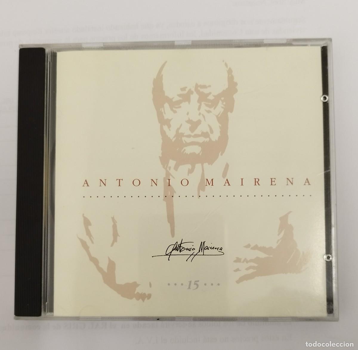 CDs de m&uacute;sica: CD ANTONIO MAIRENA 15 - Foto 1