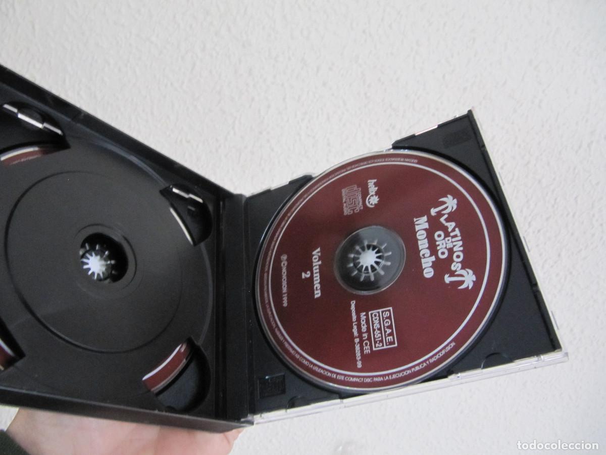 CDs de m&uacute;sica: LATINOS DE ORO, MONCHO. 30 &Eacute;XITOS DE ORO. 2 CDS. - Foto 3