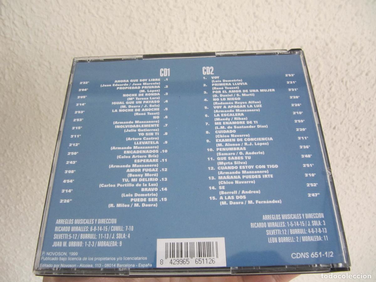 CDs de m&uacute;sica: LATINOS DE ORO, MONCHO. 30 &Eacute;XITOS DE ORO. 2 CDS. - Foto 4