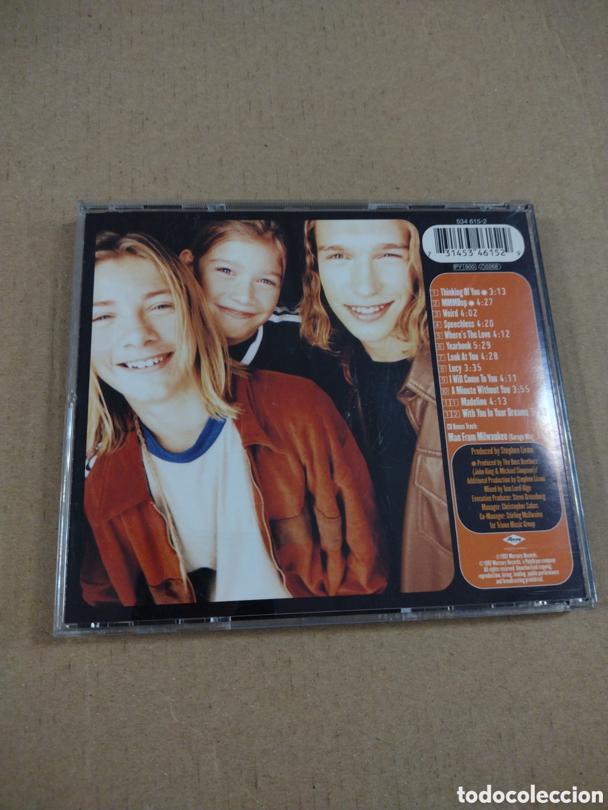 CDs de m&uacute;sica: MIDDLE OF NOWHERE - HANSON. CD - Foto 2