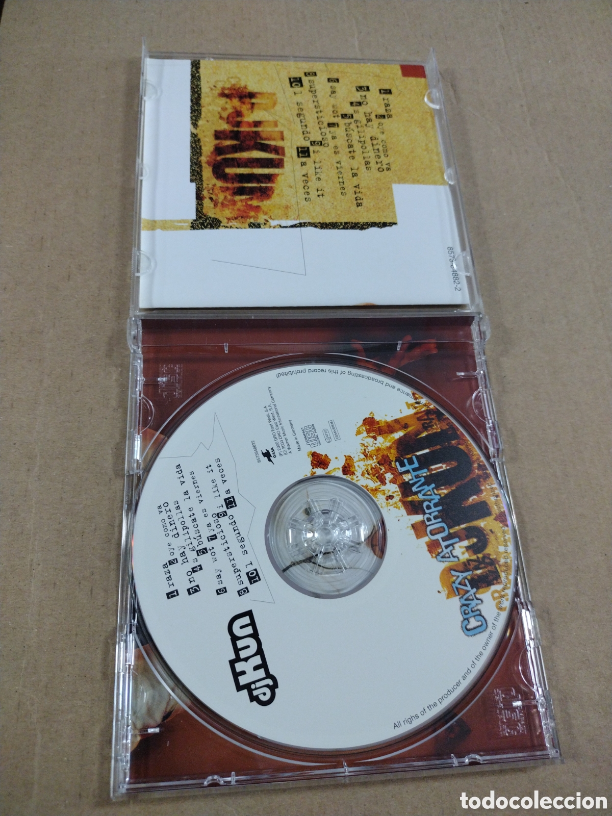 CDs de m&uacute;sica: DJ KUN - CRAZY ATORRANTE. CD - Foto 3