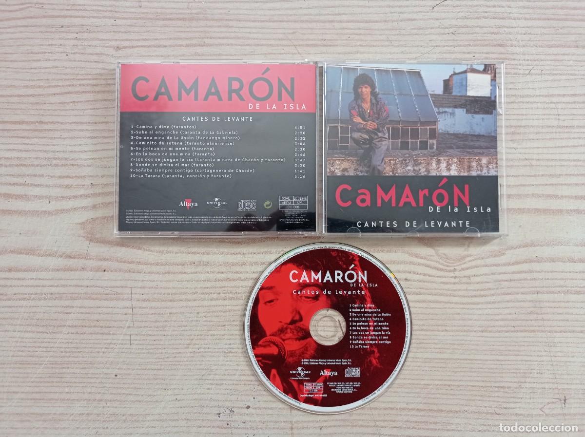 CDs de m&uacute;sica: Camaron De La Isla Cantes De Levante CD - Foto 1