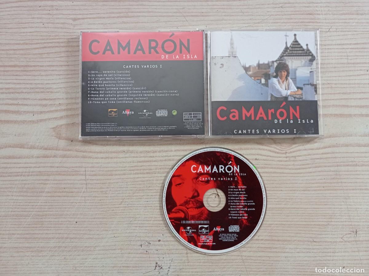 CDs de m&uacute;sica: Camaron De La Isla Cantes Varios I CD - Foto 1