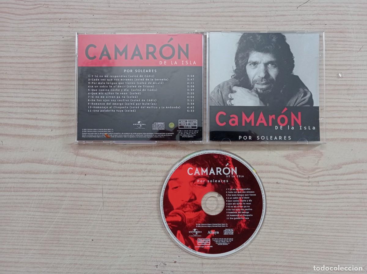 CDs de m&uacute;sica: Camaron De La Isla Por Soleares CD - Foto 1
