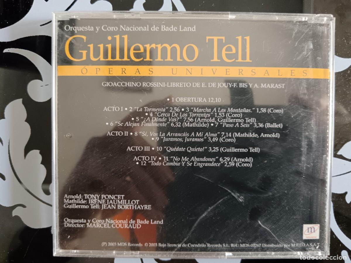 CDs de m&uacute;sica: Guillermo Tell (&Oacute;peras universales) - Foto 2