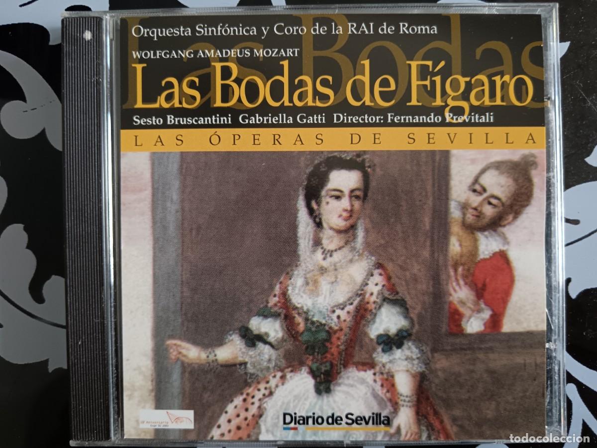 CDs de m&uacute;sica: Las Bodas de F&iacute;garo (&Oacute;peras de Sevilla) - Foto 1