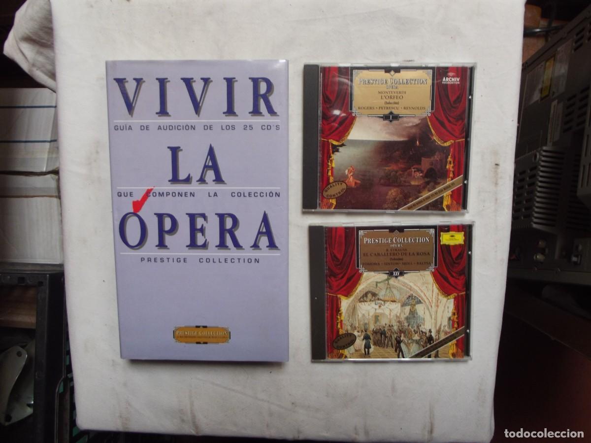 CDs de M&uacute;sica: LIBRO VIVIR LA OPERA + 25 CDS PRESTIGE COLLECTION