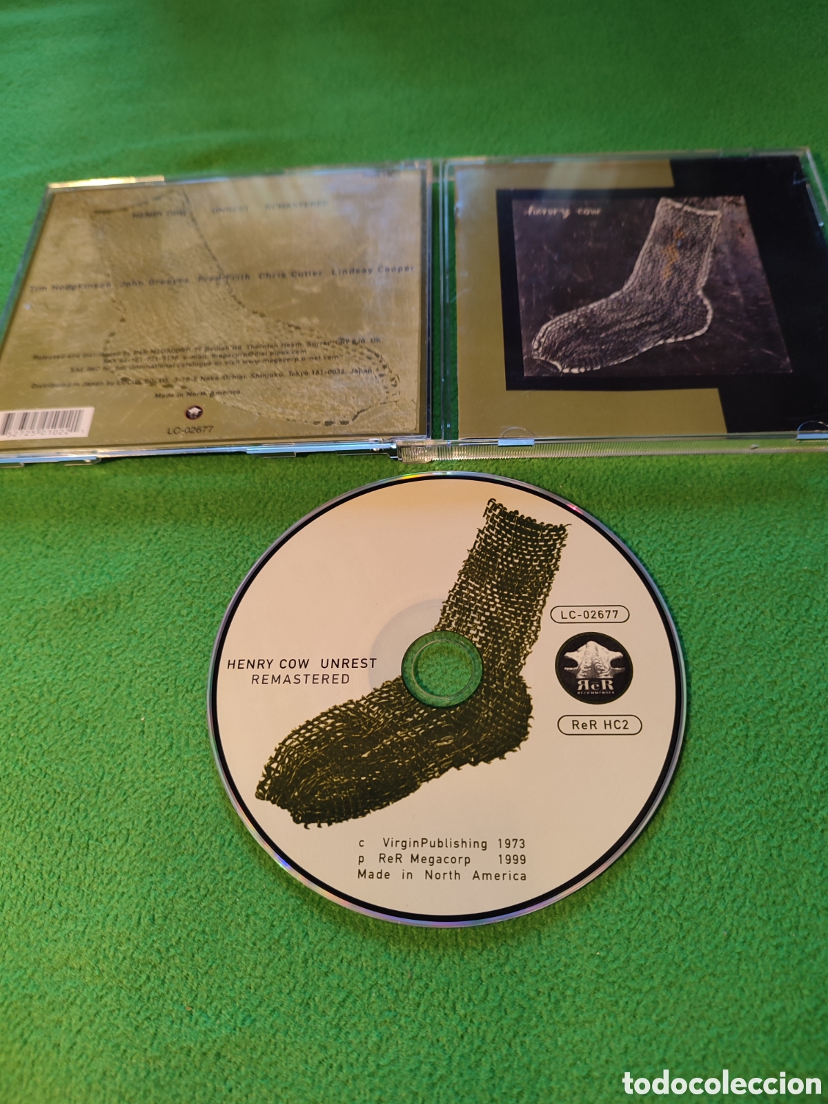 CDs de m&uacute;sica: Henry Cow - Unrest - Foto 2