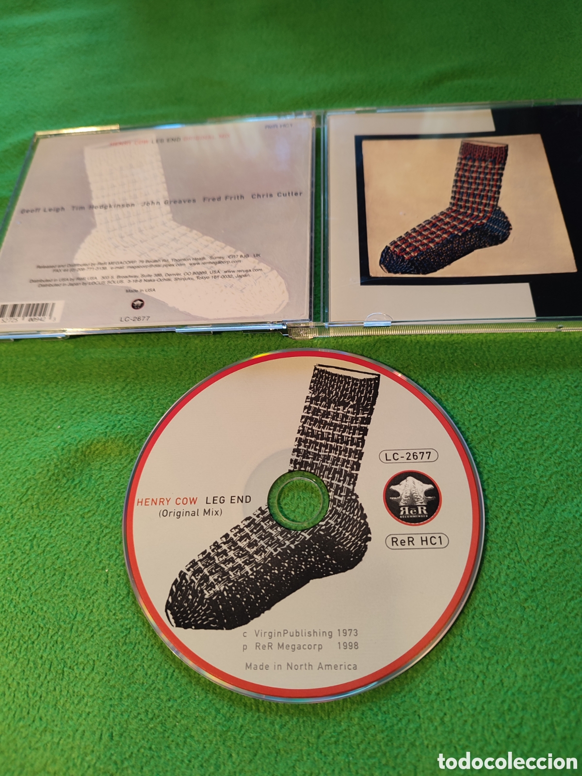 CDs de m&uacute;sica: Henry Cow - Leg end - Foto 2
