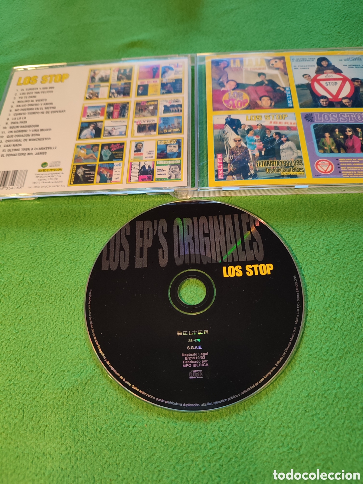 CDs de m&uacute;sica: Los Stop - Los EPs originales con cuatros Ep - Foto 2