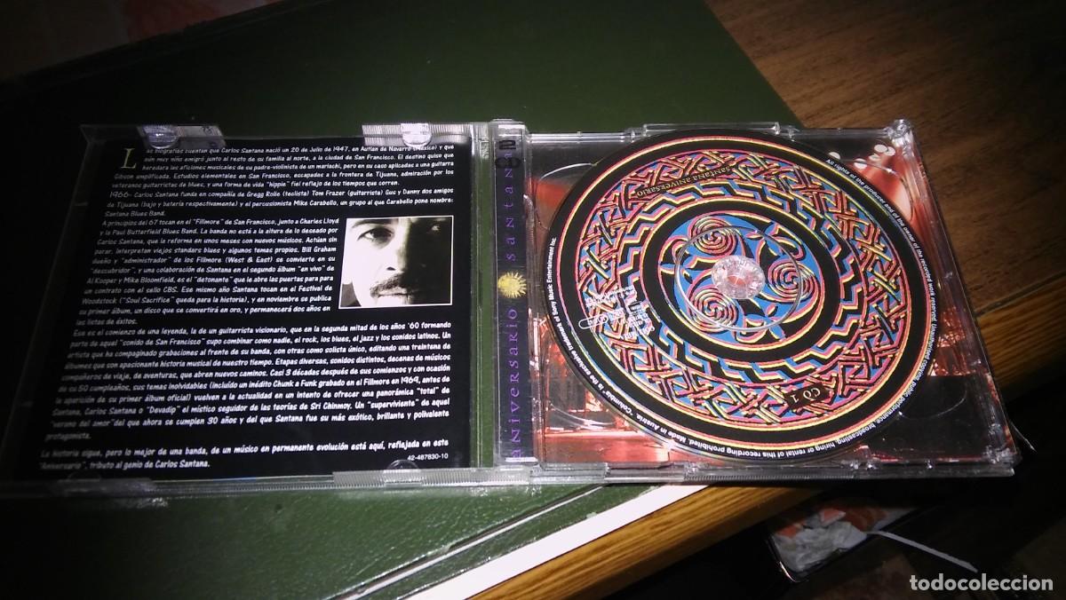 CDs de m&uacute;sica: SANTANA - ANIVERSARIO (2CD 1997) - Foto 2
