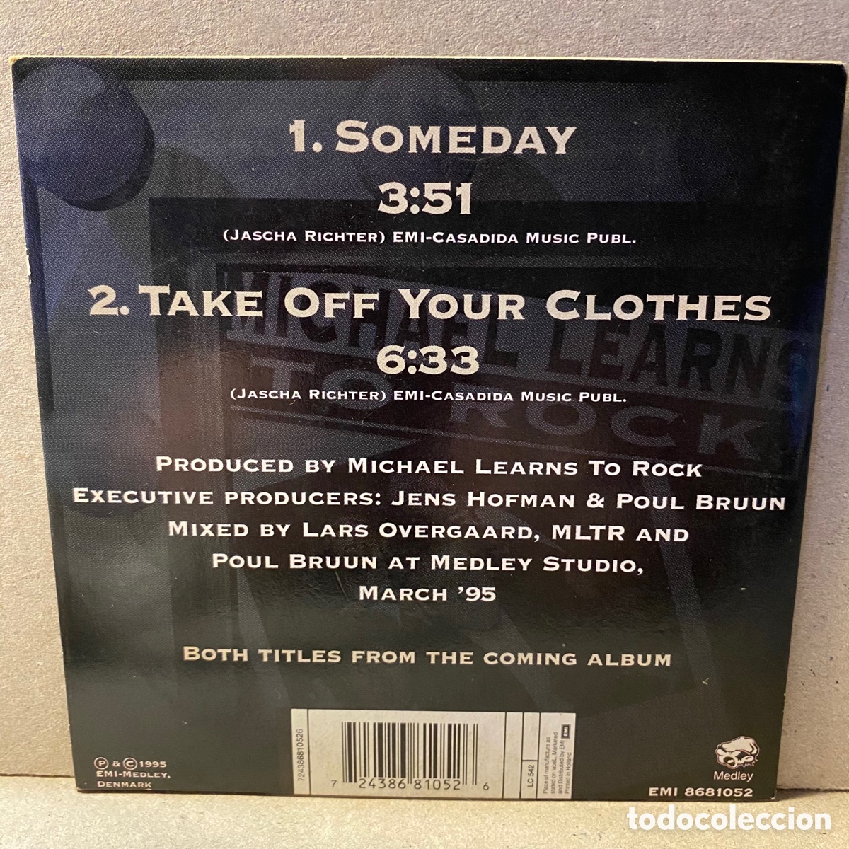 CDs de m&uacute;sica: Michael Learns To Rock - Someday (CD, Single) - Foto 2