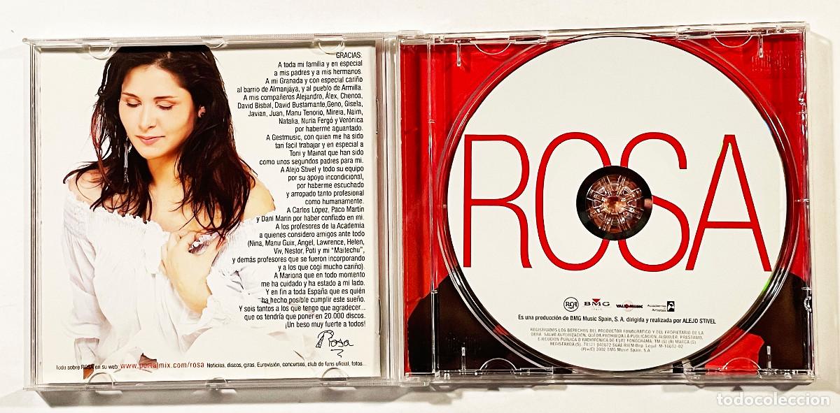 CDs de m&uacute;sica: ROSA / PRIMER DISCO / CD BMG RCA 2002 / ESPA&Ntilde;A - Foto 3