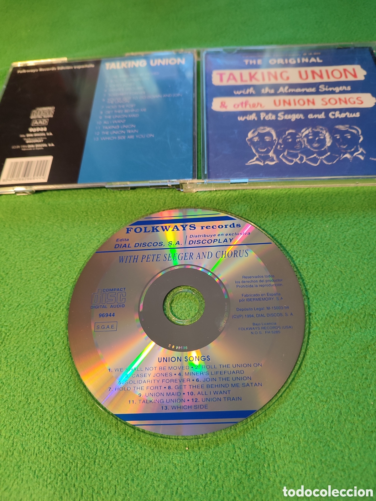 CDs de m&uacute;sica: Talking Uni&oacute;n - With Peter Seeger and Chorus - Foto 2