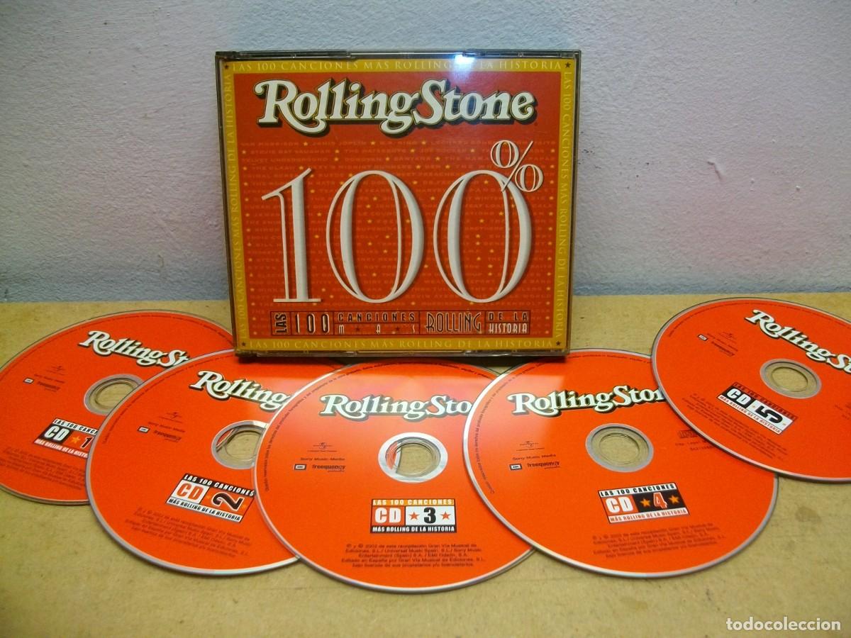 CDs de m&uacute;sica: Rolling Stone 100% Pack/Box set 5 CD - Foto 1