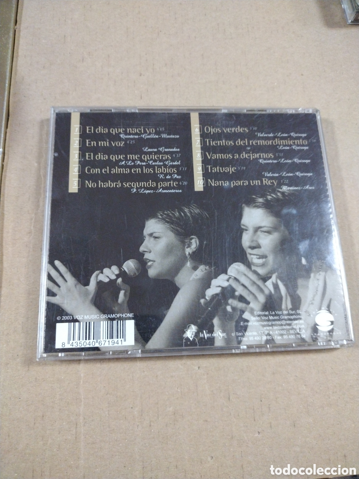 CDs de m&uacute;sica: Pasi&oacute;n Vega - Grandes Exitos. CD - Foto 2