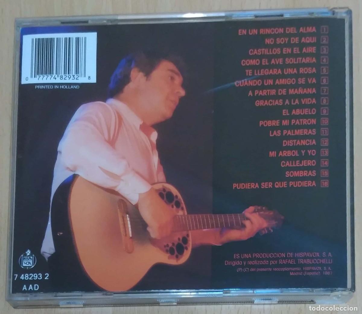 CDs de m&uacute;sica: ALBERTO CORTEZ (GRANDES EXITOS) CD 1987 - Foto 2