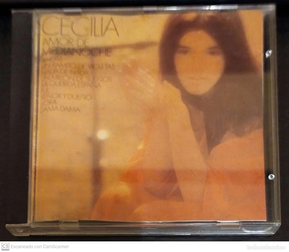 CDs de m&uacute;sica: CECILIA (AMOR DE MEDIANOCHE) CD 1992 - Foto 1
