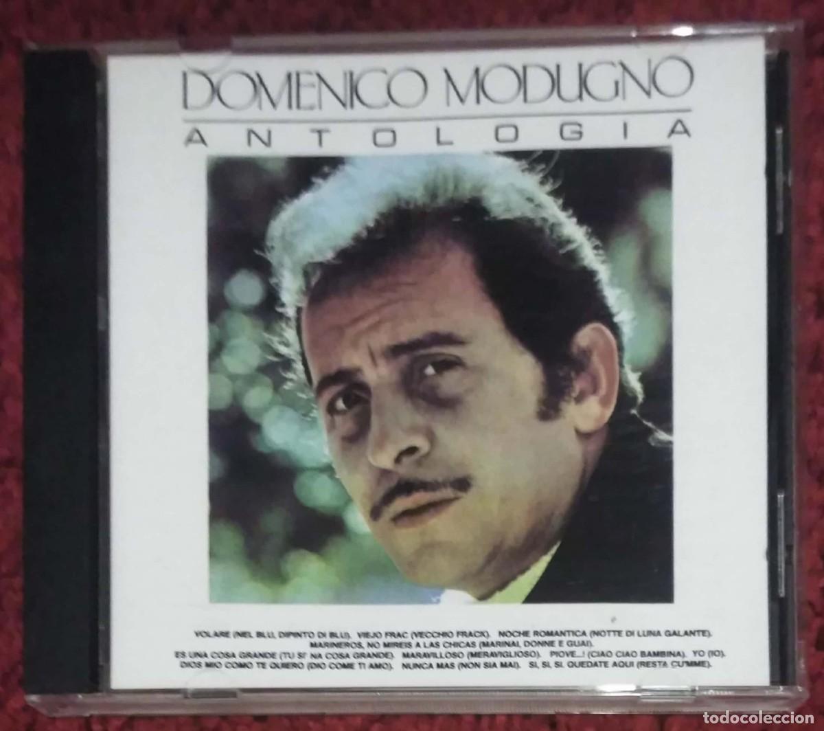 CDs de m&uacute;sica: DOMENICO MODUGNO (ANTOLOGIA) CD 1989 - Foto 1