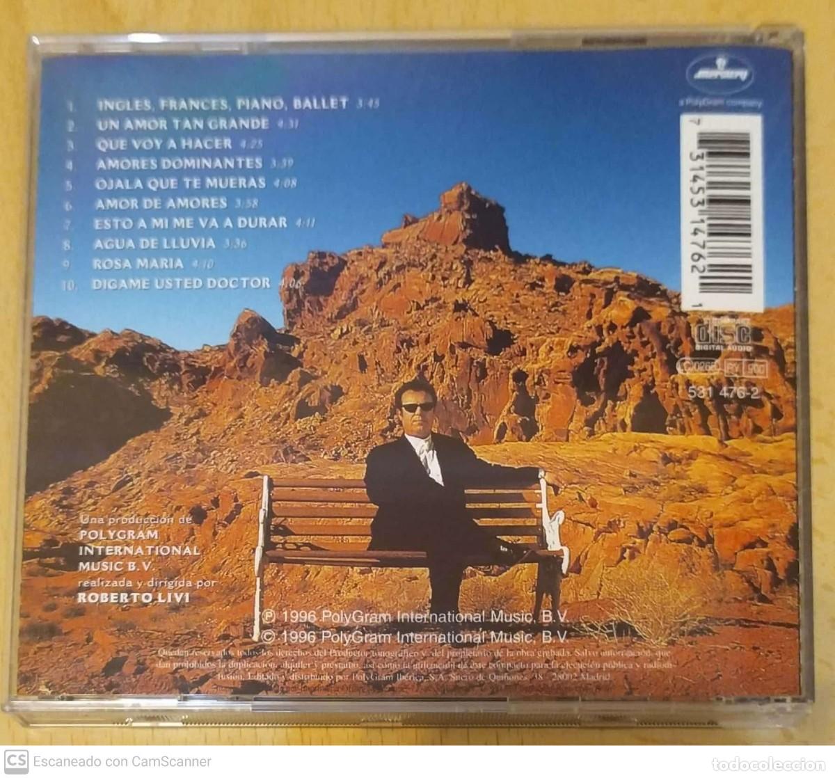 CDs de m&uacute;sica: DYANGO (AGUA DE LLUVIA) CD 1996 - Foto 2