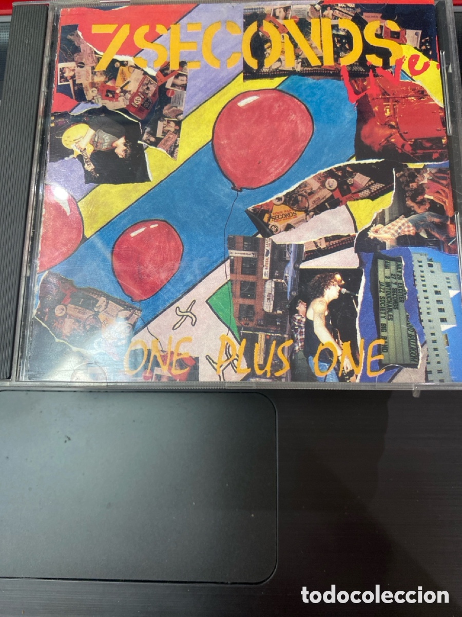 CDs de m&uacute;sica: 7 SECONDS - LIVE ONE PLUS ONE CD ALBUM - Foto 1