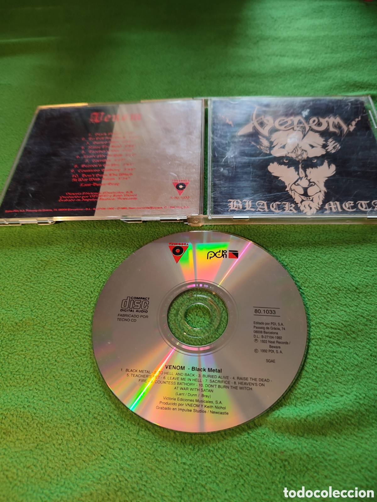 CDs de m&uacute;sica: Venom- Black Metal - Foto 2