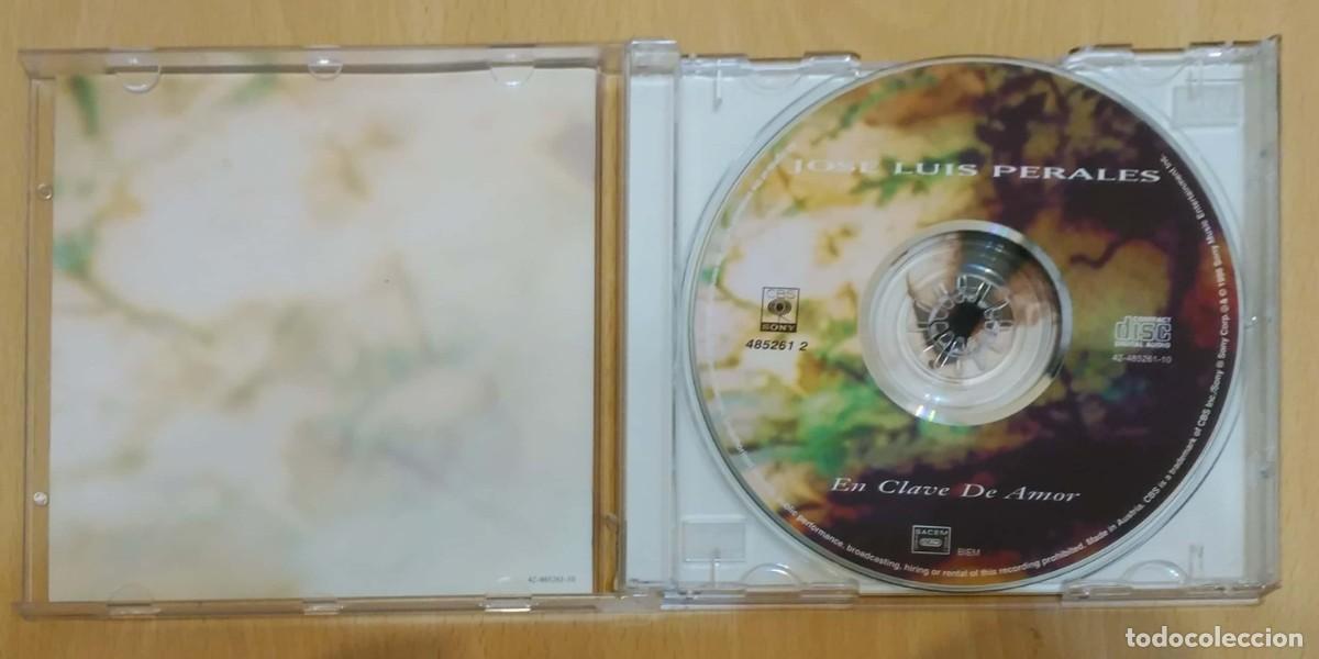 CDs de m&uacute;sica: JOSE LUIS PERALES (EN CLAVE DE AMOR) CD 1996 - Foto 3