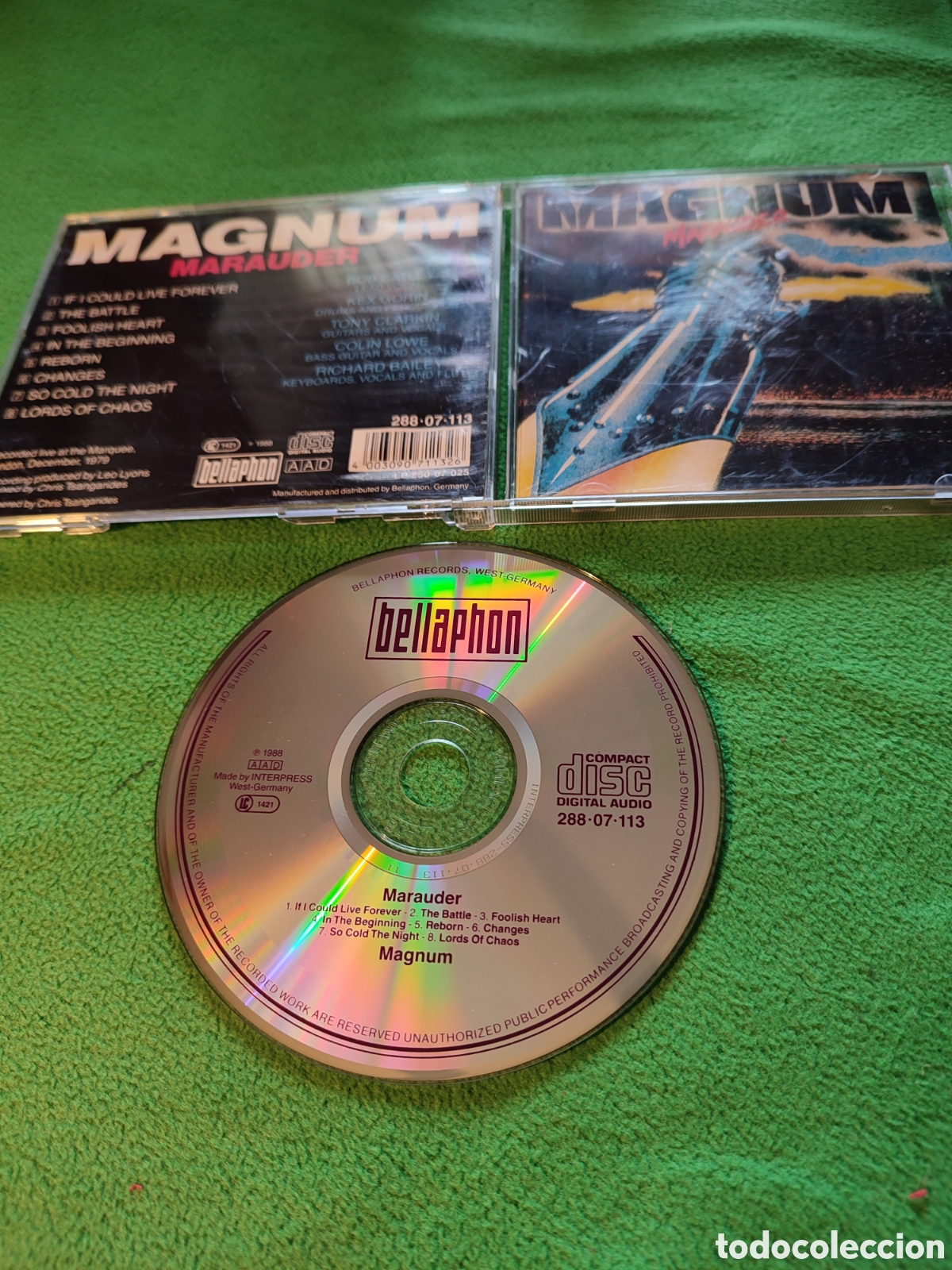 CDs de m&uacute;sica: Magnum - Marauder Compact CD - Foto 2