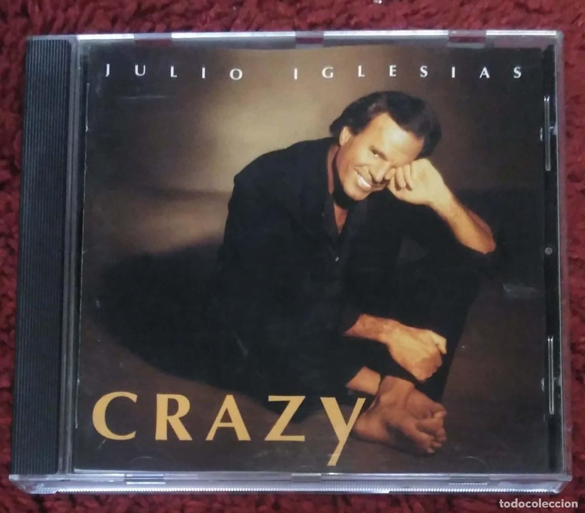 CDs de m&uacute;sica: JULIO IGLESIAS (CRAZY) CD 1994 - Foto 1
