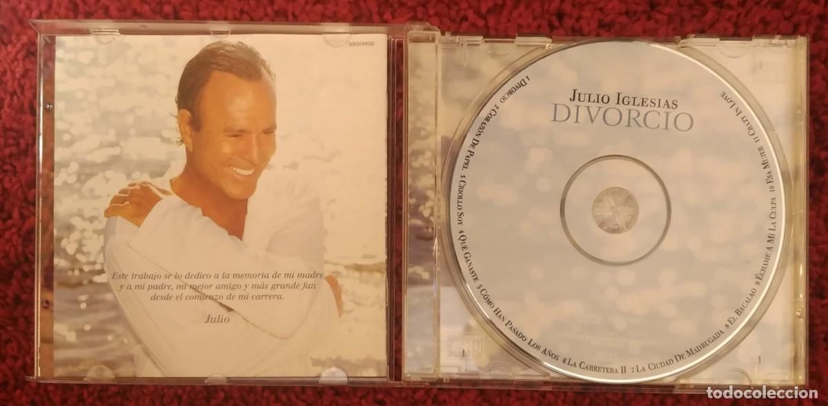 CDs de m&uacute;sica: JULIO IGLESIAS (DIVORCIO) CD 2003 - Foto 3