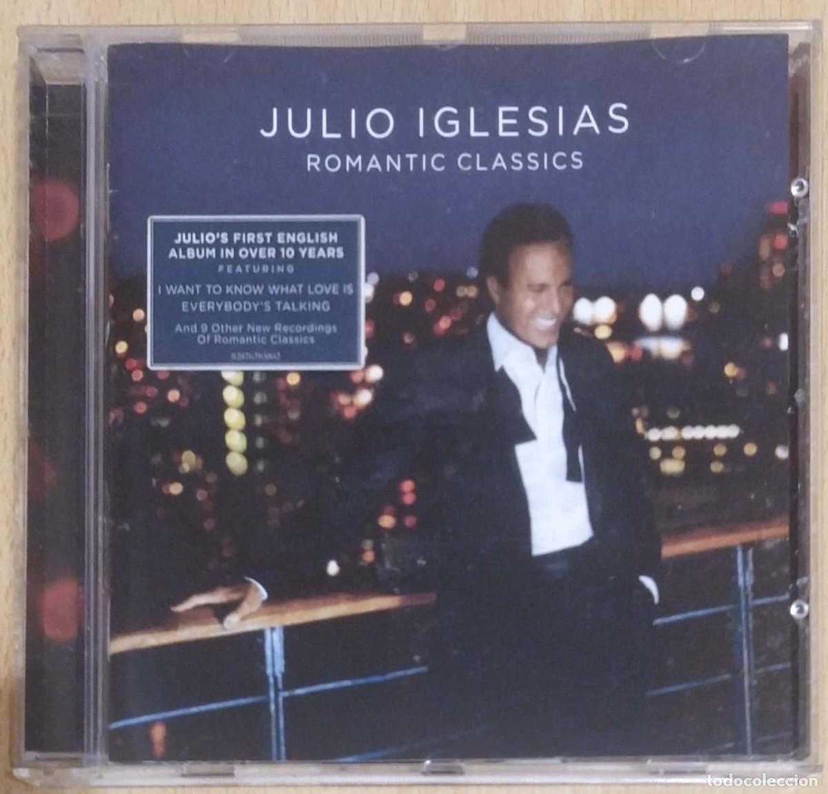 CDs de m&uacute;sica: JULIO IGLESIAS (ROMANTIC CLASSICS) CD 2006 - Foto 1