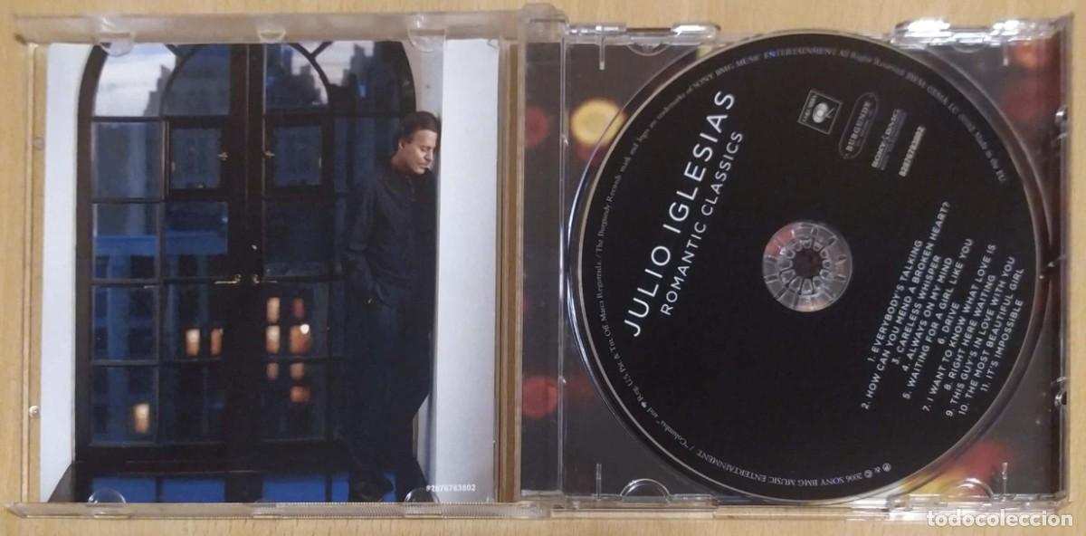 CDs de m&uacute;sica: JULIO IGLESIAS (ROMANTIC CLASSICS) CD 2006 - Foto 3