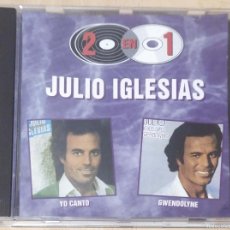 CDs de Música: JULIO IGLESIAS (YO CANTO - GWENDOLYNE) CD 1997 SERIE 2 LP'S ORIGINALES EN UN SOLO CD