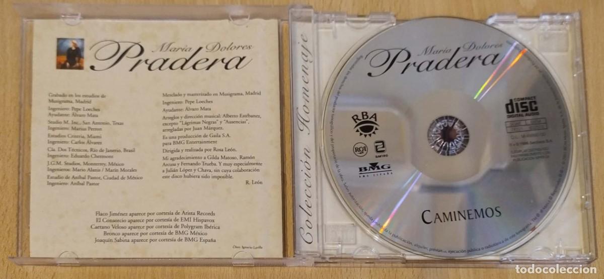 CDs de m&uacute;sica: MARIA DOLORES PRADERA (CAMINEMOS) CD 2001 - Foto 3