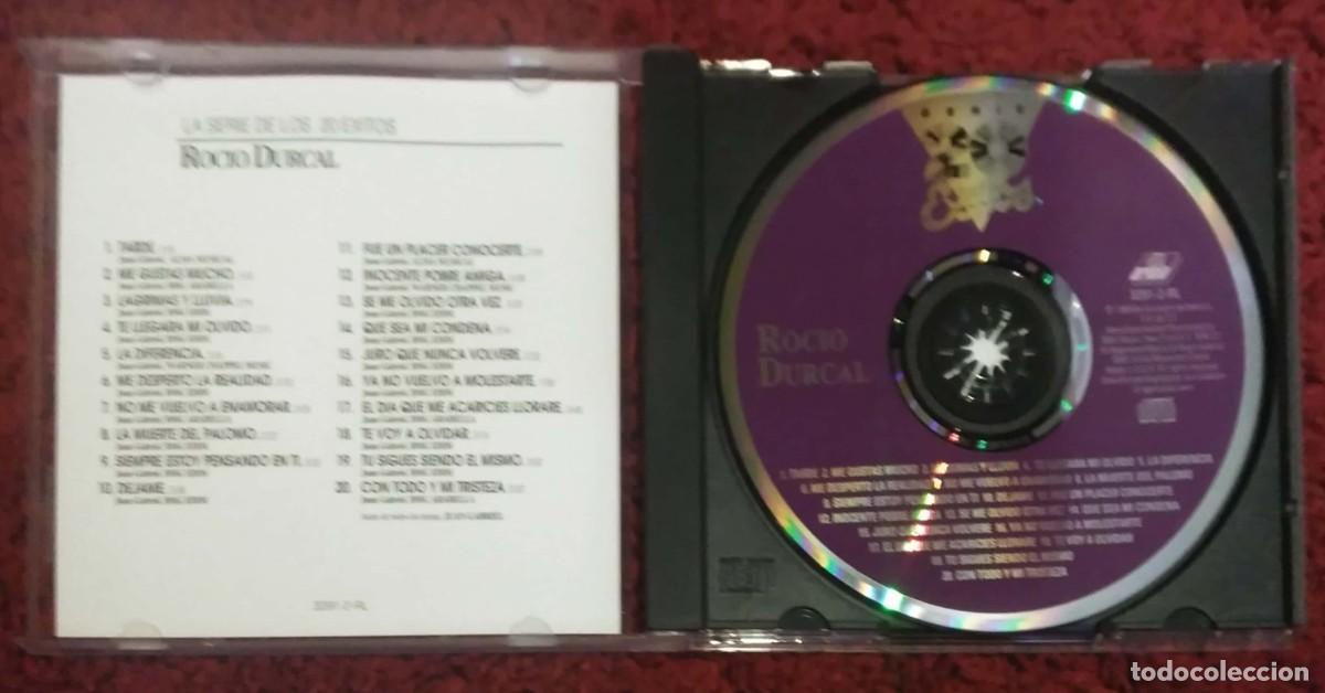 CDs de m&uacute;sica: ROCIO DURCAL (SERIE 20 EXITOS) CD 1991 USA - Foto 3