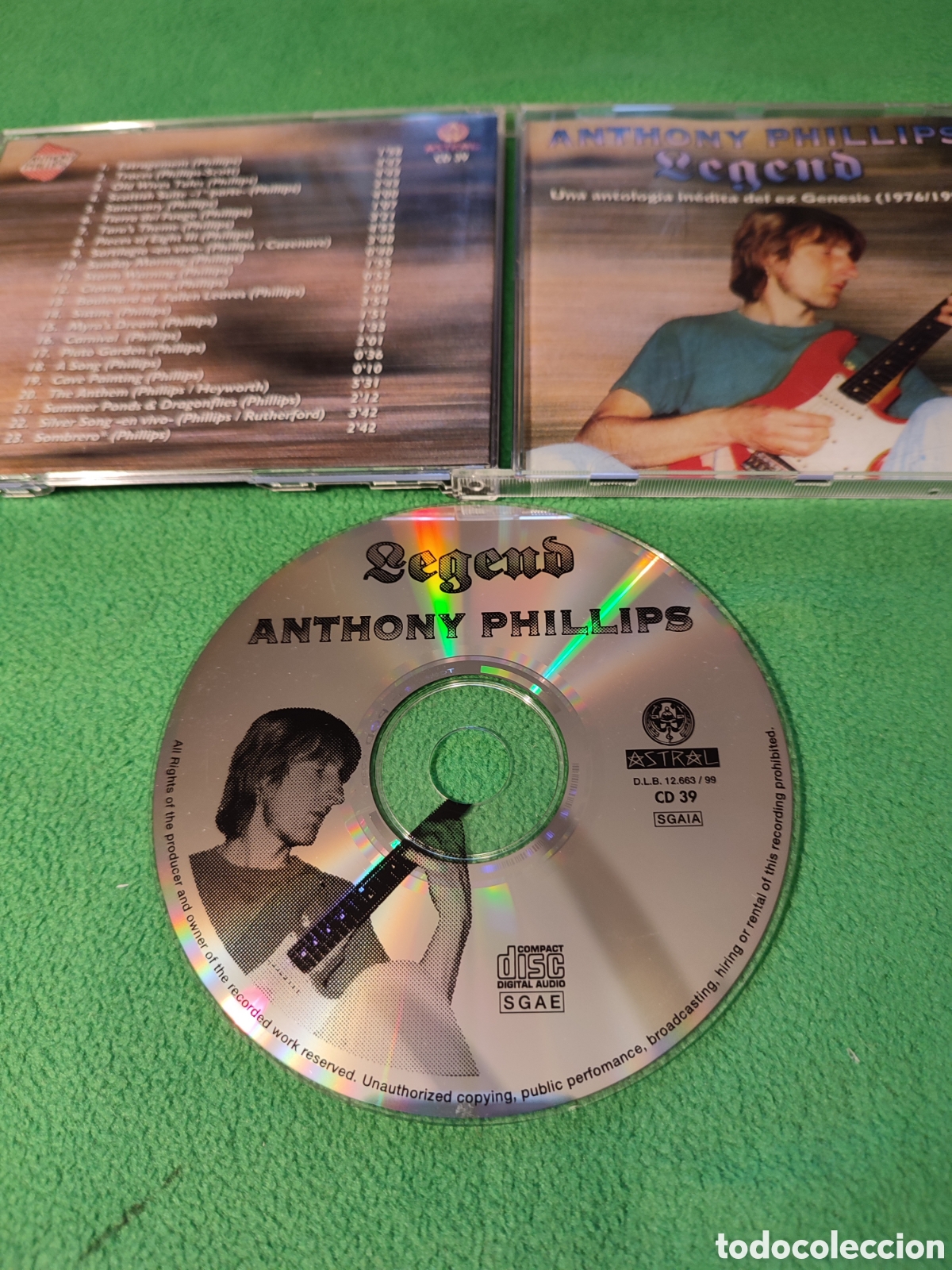 CDs de m&uacute;sica: Anthony Phillips - Legends 1976-1999 - Foto 2