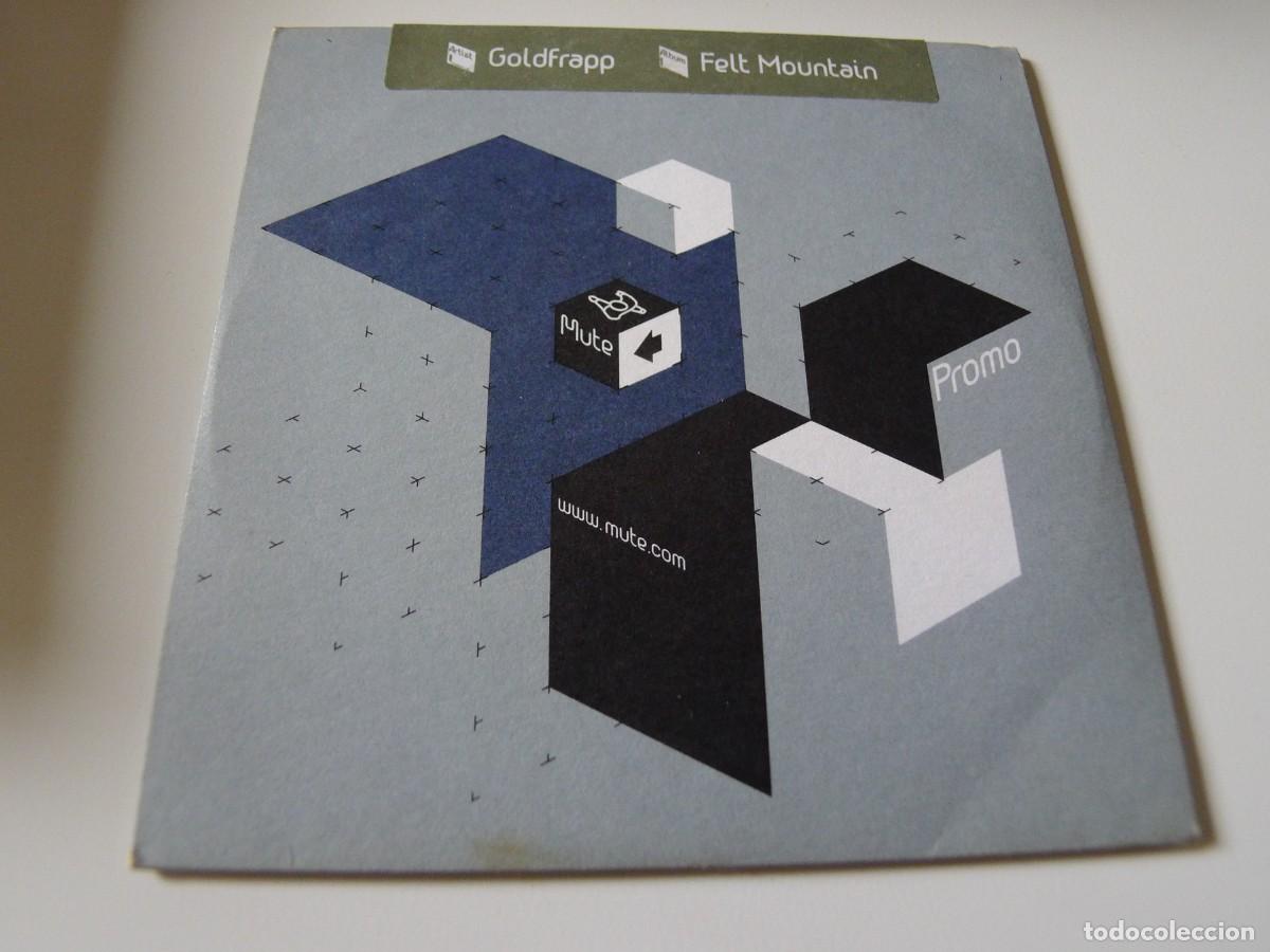 CDs de m&uacute;sica: Goldfrapp &ndash; Felt Mountain CD promo copy - Foto 1