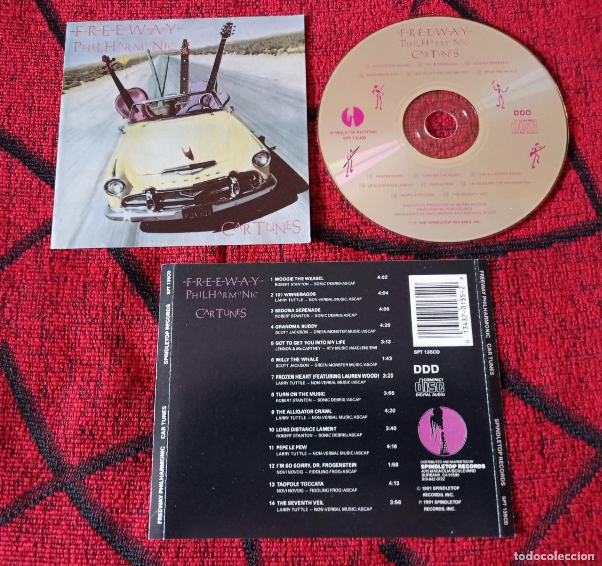 CDs de m&uacute;sica: FREEWAY PHILHARMONIC Car Tunes CD 1991 - Foto 1