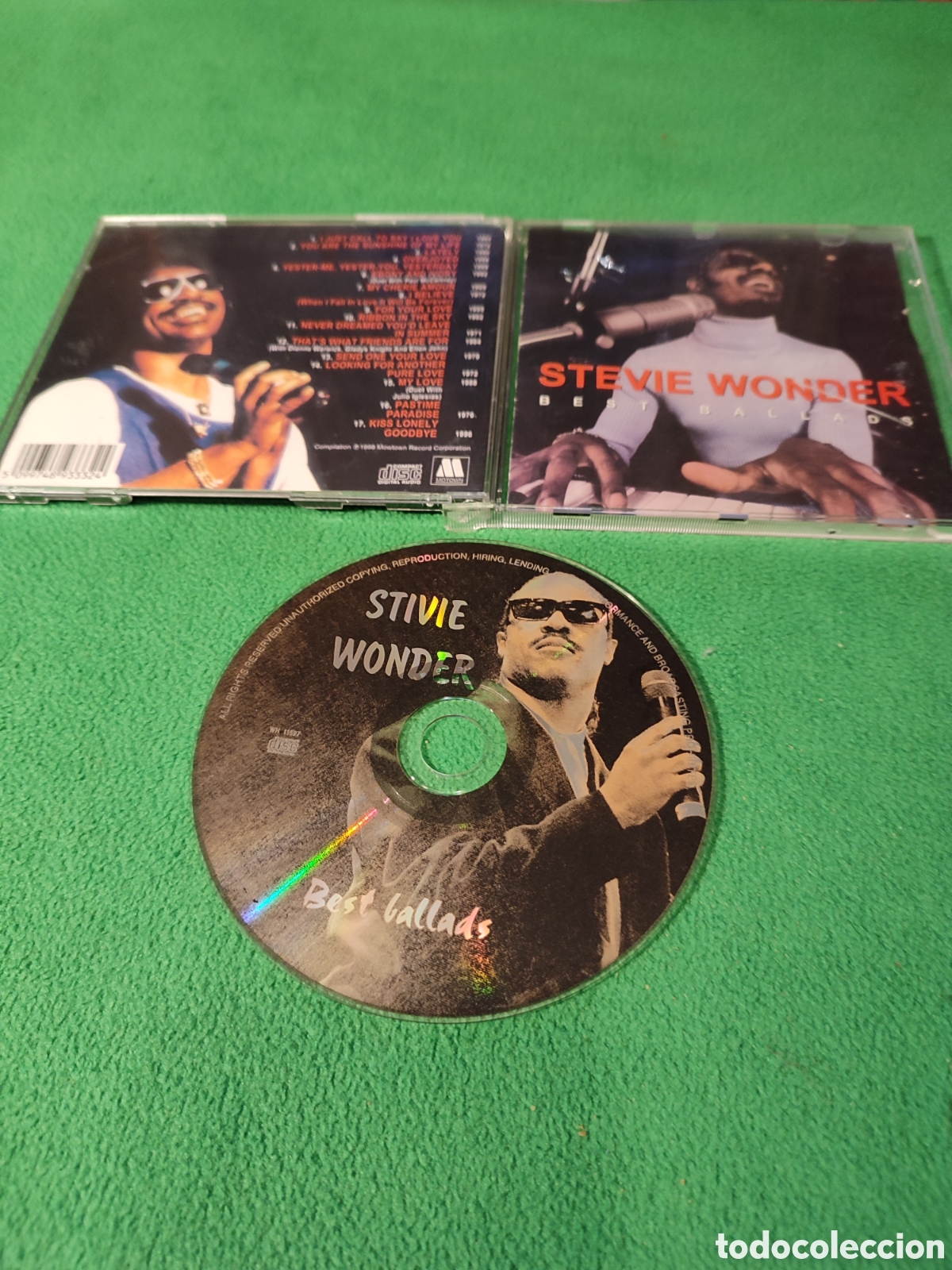 CDs de m&uacute;sica: Stevie Wonder - Best Ballad - Foto 2