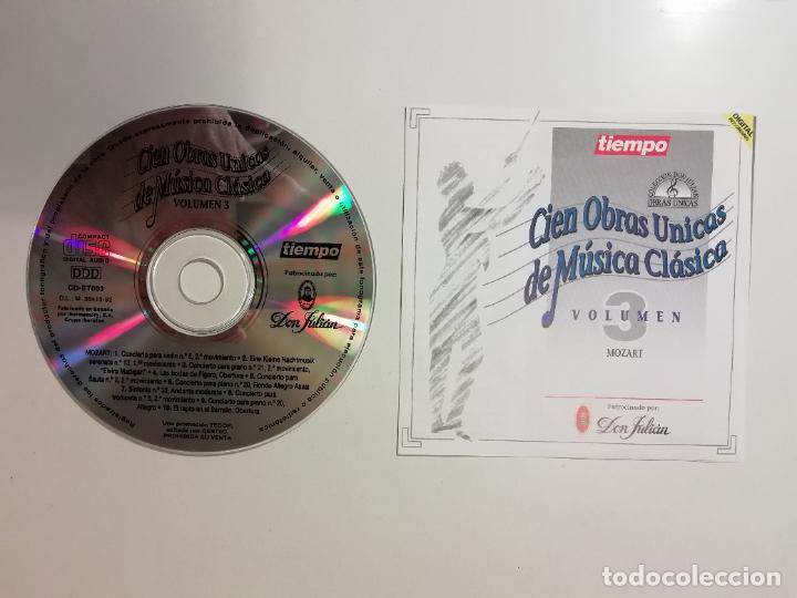 CDs de M&uacute;sica: Cien obras &uacute;nicas de M&uacute;sica Cl&aacute;sica Vol 3 Tiempo Colecci&oacute;n Don Juli&aacute;n 1992
