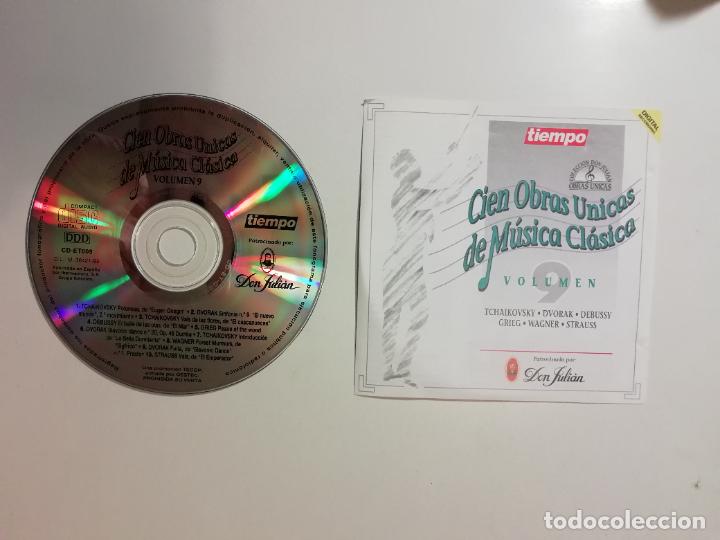 CDs de M&uacute;sica: Cien obras &uacute;nicas de M&uacute;sica Cl&aacute;sica Vol 9 Tiempo Colecci&oacute;n Don Juli&aacute;n 1992